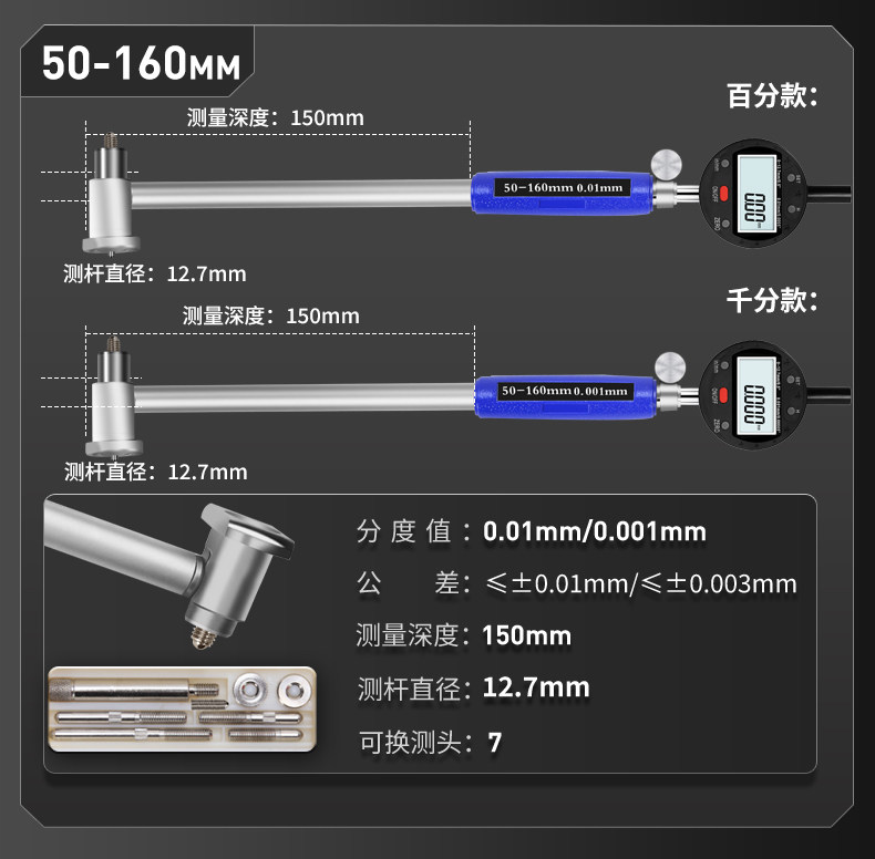 数显内径表