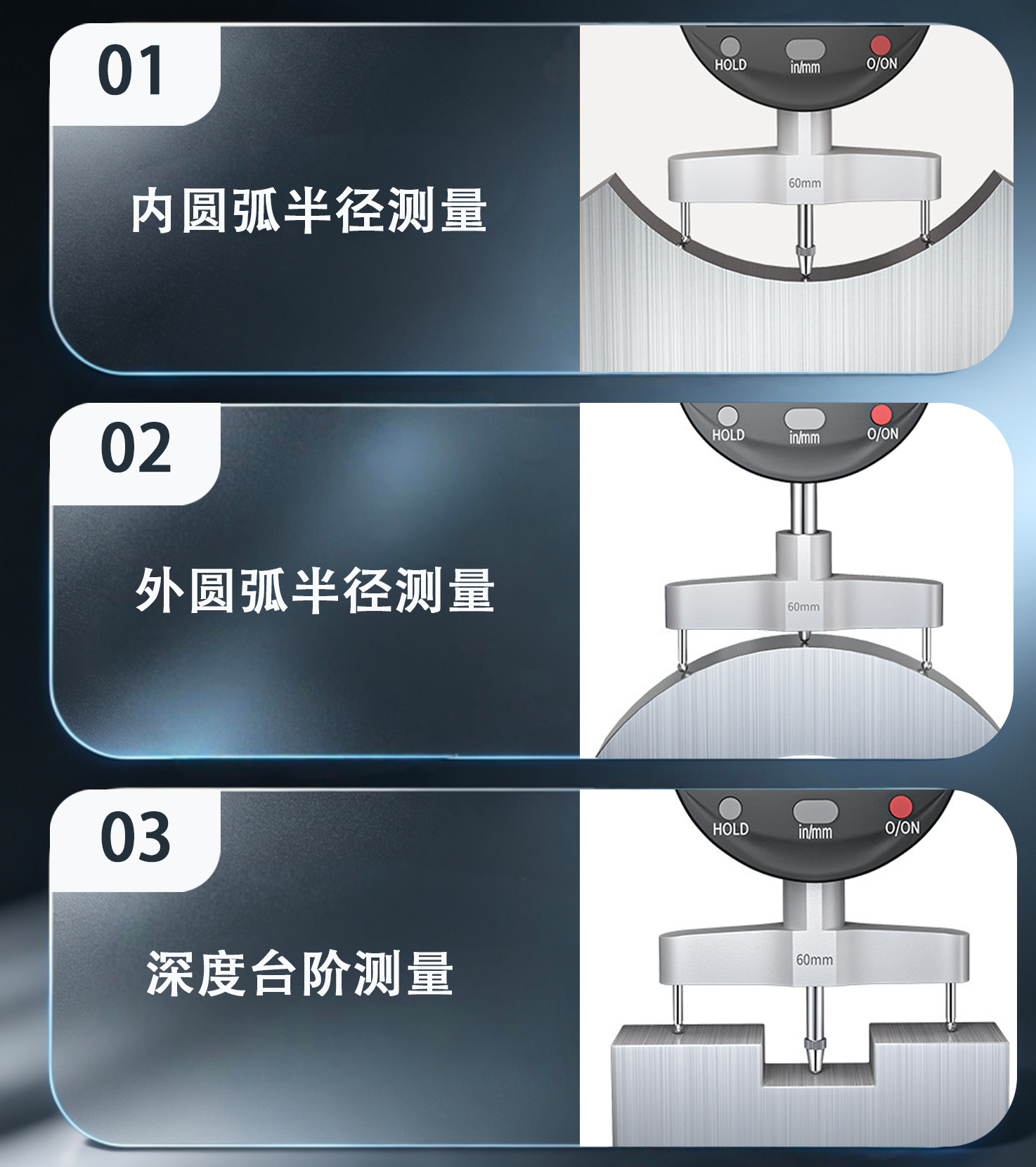 小量程半径规